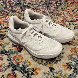 Vans White ULTRACUSH Sneakers